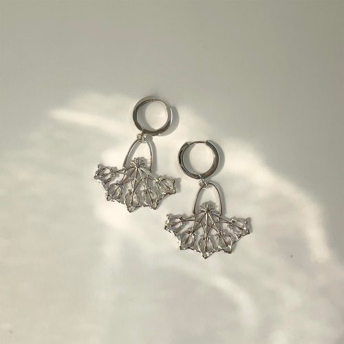 daphne earrings silver 781011