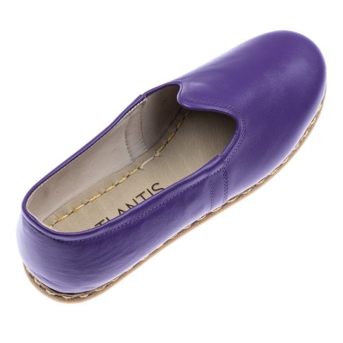 dark purple yemeni shoes