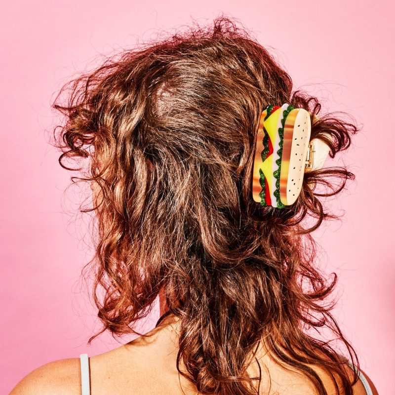 deli sandwich hair claw accessories jenny lemons 840202