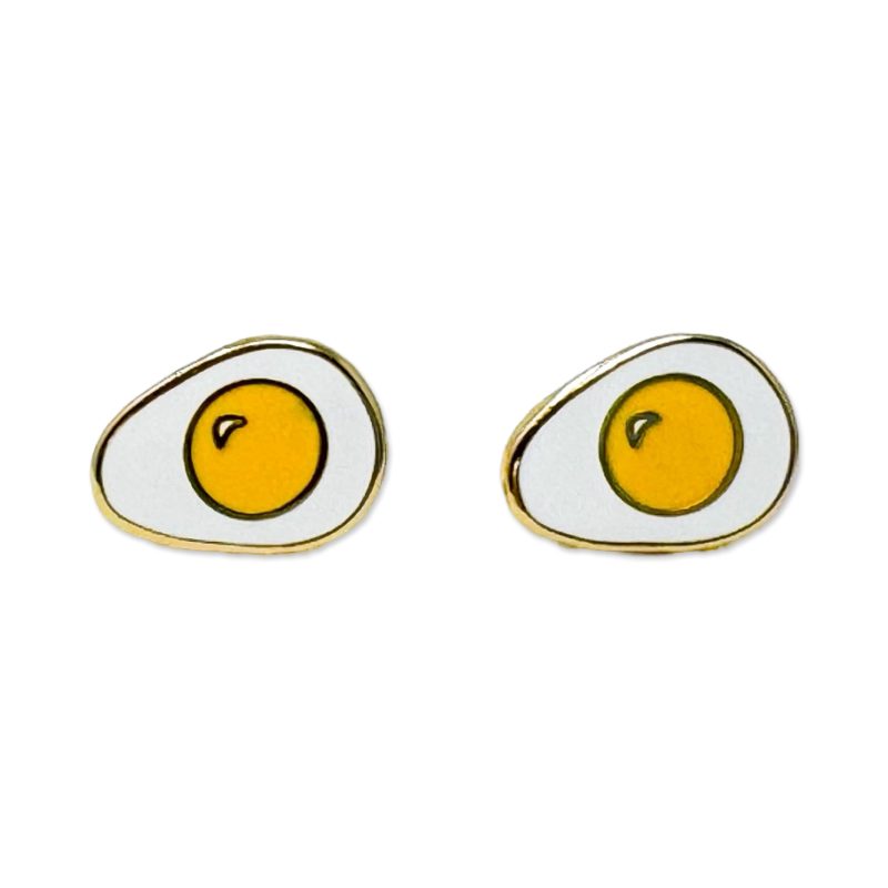 egg enamel earrings jewelry jenny lemons 665445