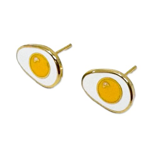 egg enamel earrings jewelry jenny lemons 703330