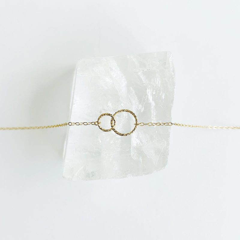 ella linked choker 14k gf fl copy