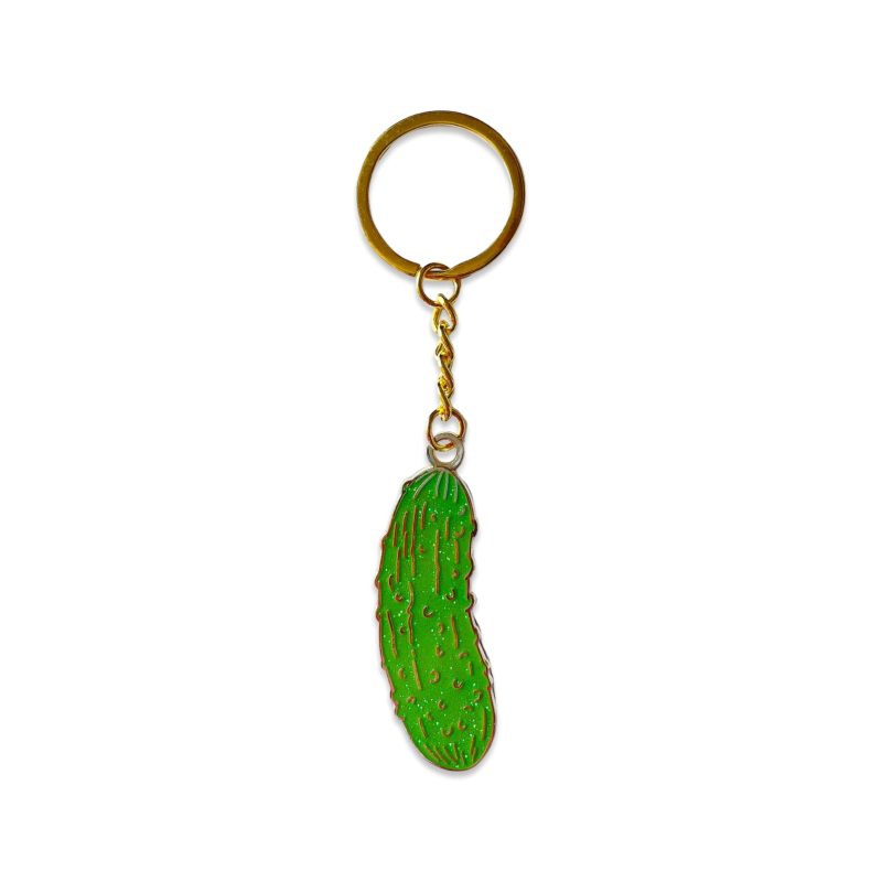 enamel pickle keychain accessories jenny lemons 149965