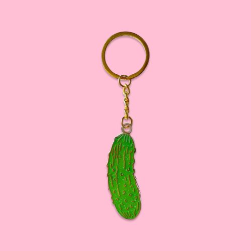 enamel pickle keychain accessories jenny lemons 455155