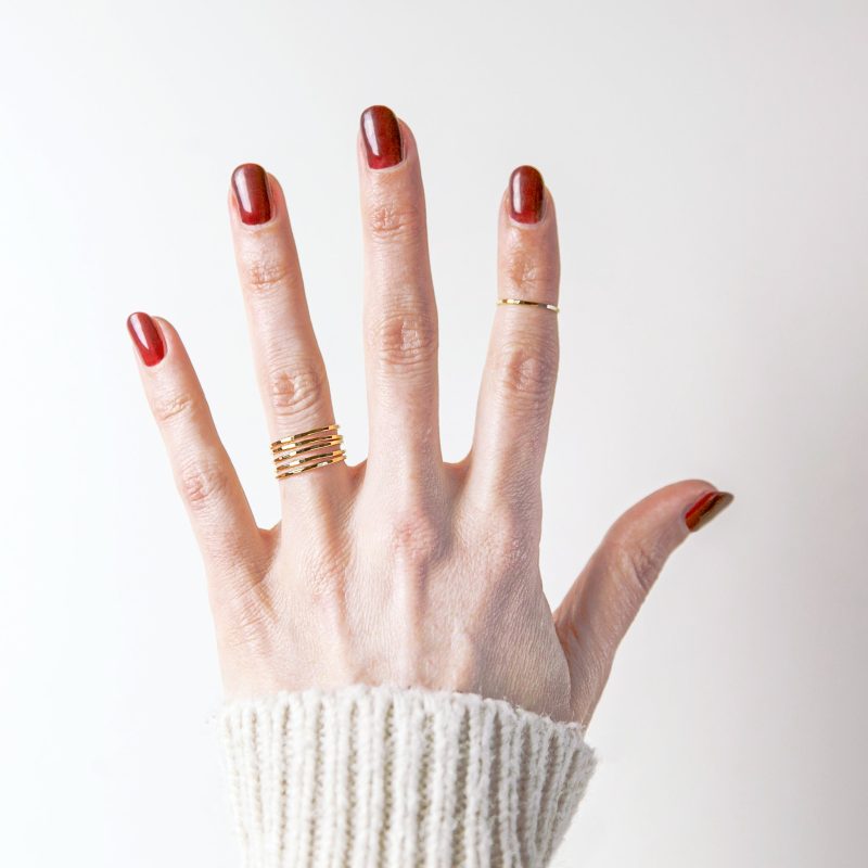 essential stacking ring set 5 gold 01 edit