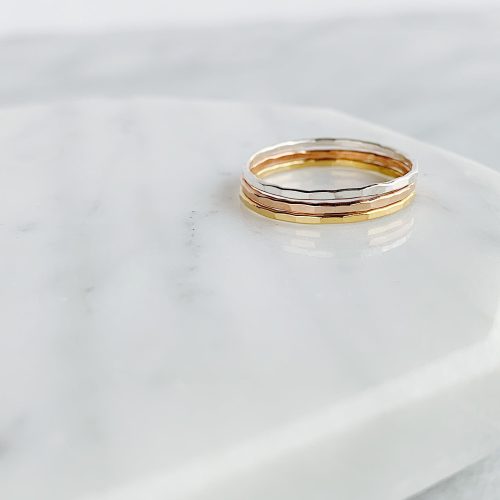 essential stacking ring trio mixed metals 2