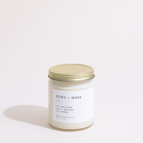 fern moss candle brooklyn candle studio 197408