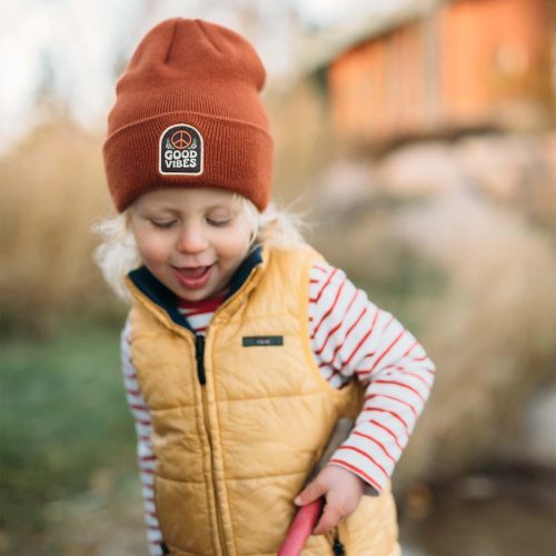 good vibes kids beanie trek light 4