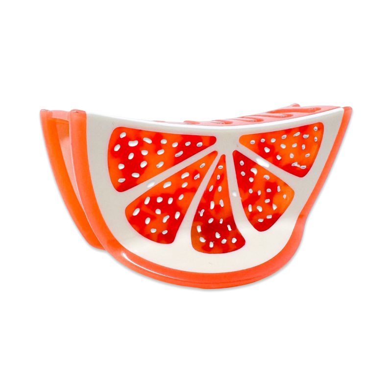 grapefruit slice hair claw accessories jenny lemons 418106