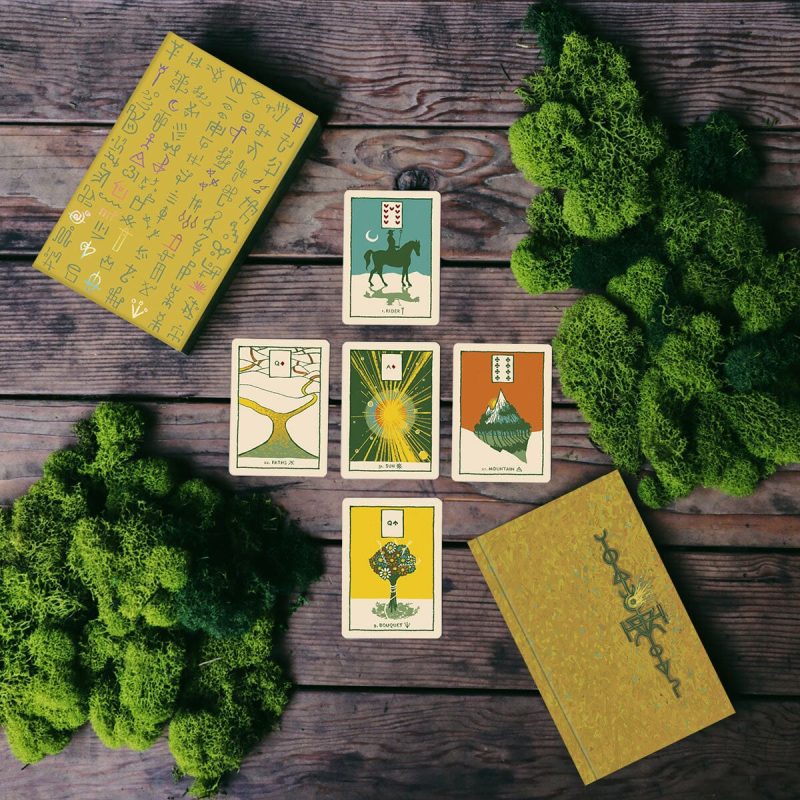 green glyphs lenormand deck james r eads 118299