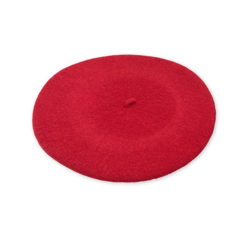 hat Beret red