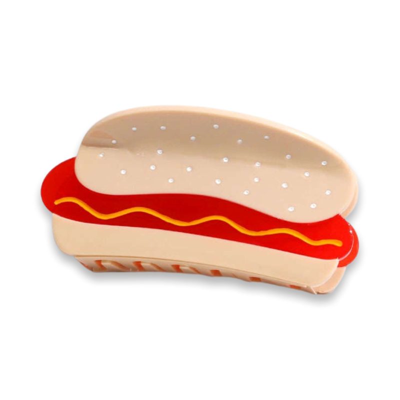 hot dog hair claw accessories jenny lemons 147681