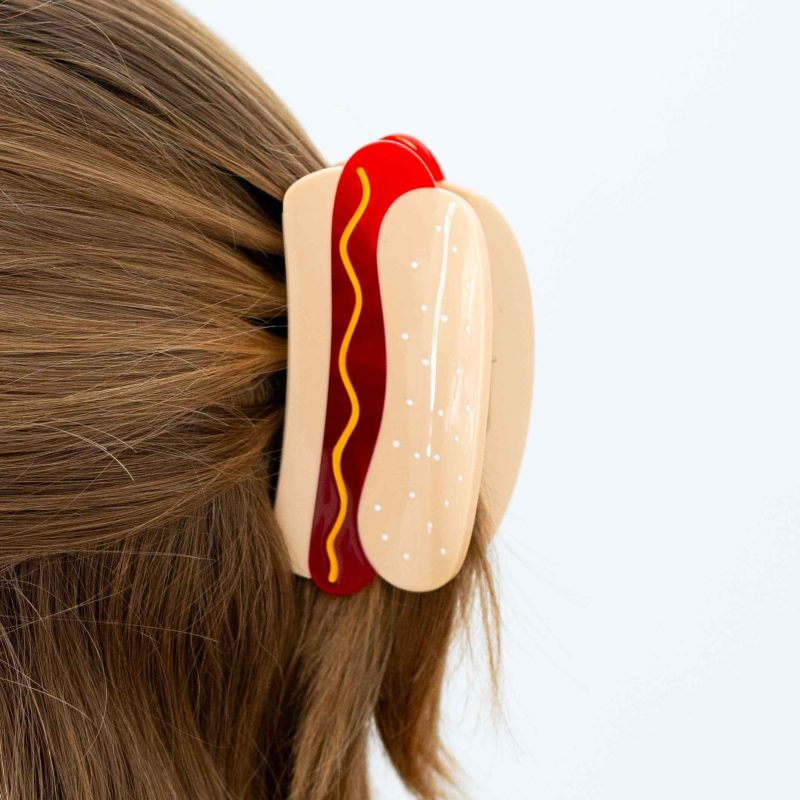 hot dog hair claw accessories jenny lemons 268390