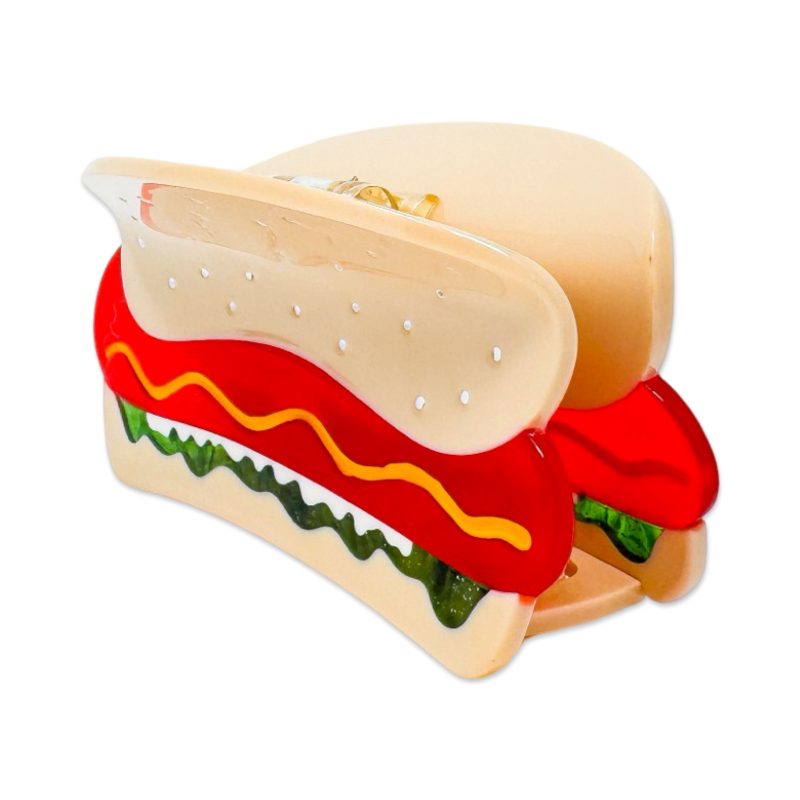 hot dog hair claw with the fixins accessories jenny lemons 887798