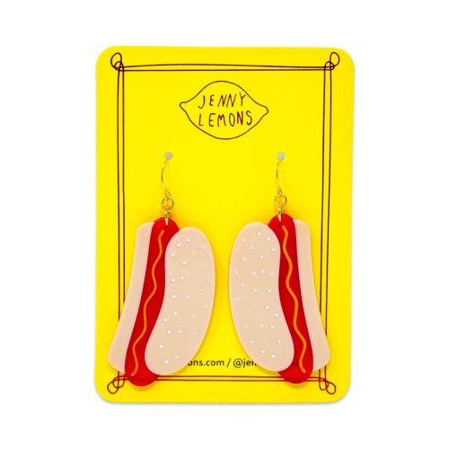 hot doggy earrings jewelry jenny lemons 516269