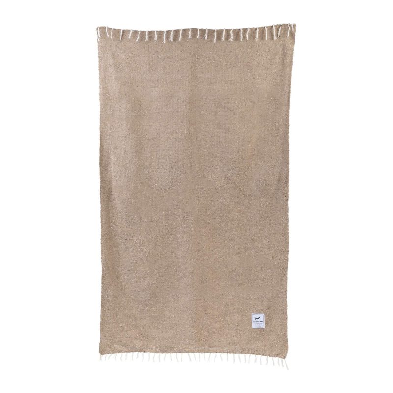 huntington blanket adventure travel yoga trek light tan