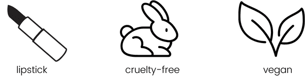 icons cruelty free and vegan