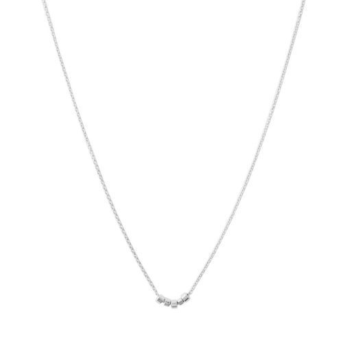 jackson necklace silver 1