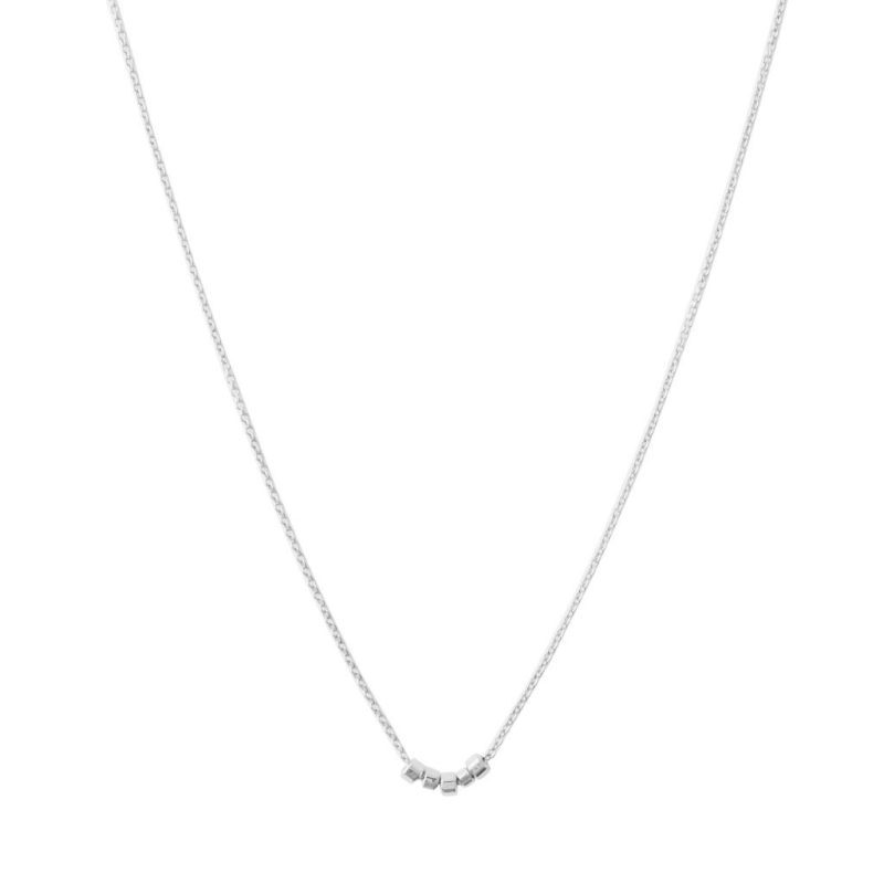 jackson necklace silver 1