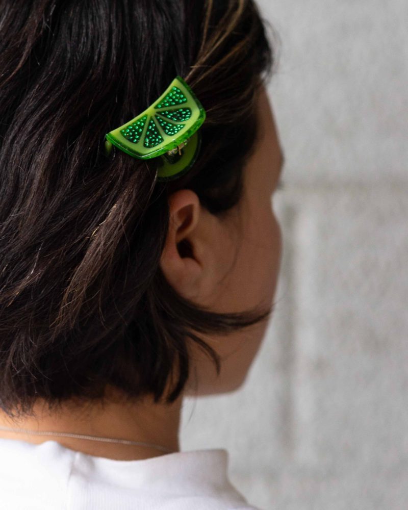 lime slice hair claw accessories jenny lemons 483107