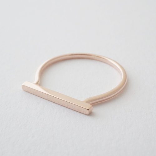 long bar ring rose 3