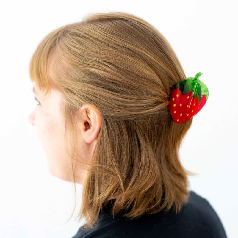 midi red strawberry hair claw accessories jenny lemons 748388