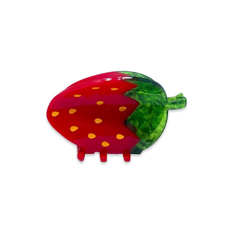 midi red strawberry hair claw accessories jenny lemons 858945