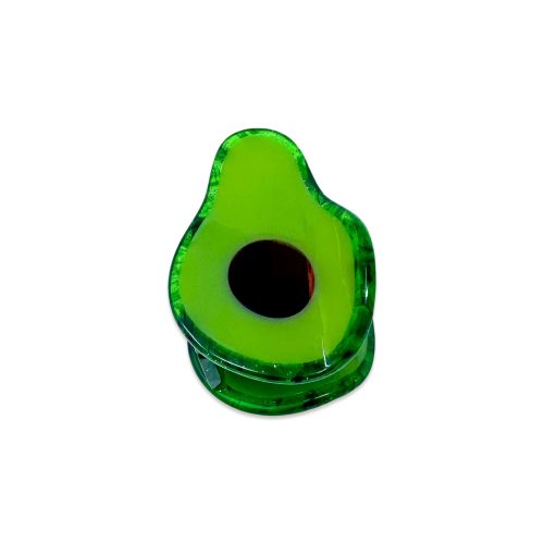 mini avocado hair claw accessories jenny lemons 585384