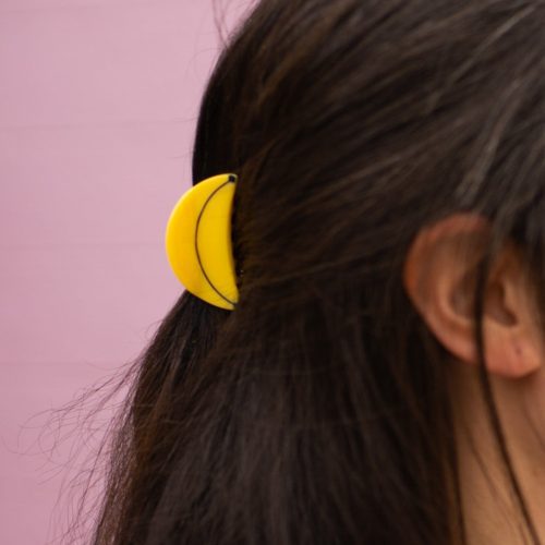 mini banana hair claw accessories jenny lemons 899547