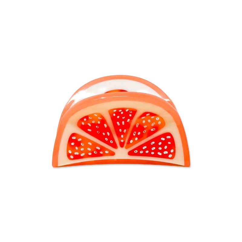 mini grapefruit slice hair claw accessories jenny lemons 457406