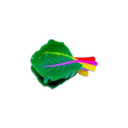 mini rainbow chard hair claw accessories jenny lemons 103163