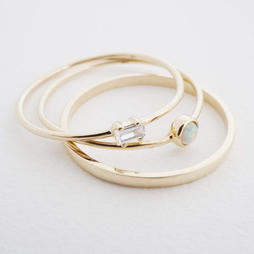 new 14k gold rings