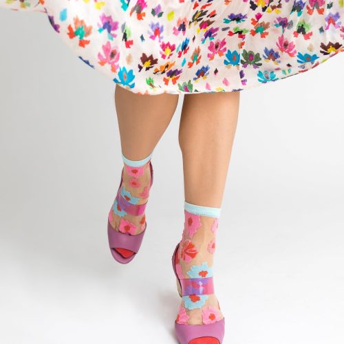 ockCandyRibbonRosesSheerAnkleSockOnFeet2