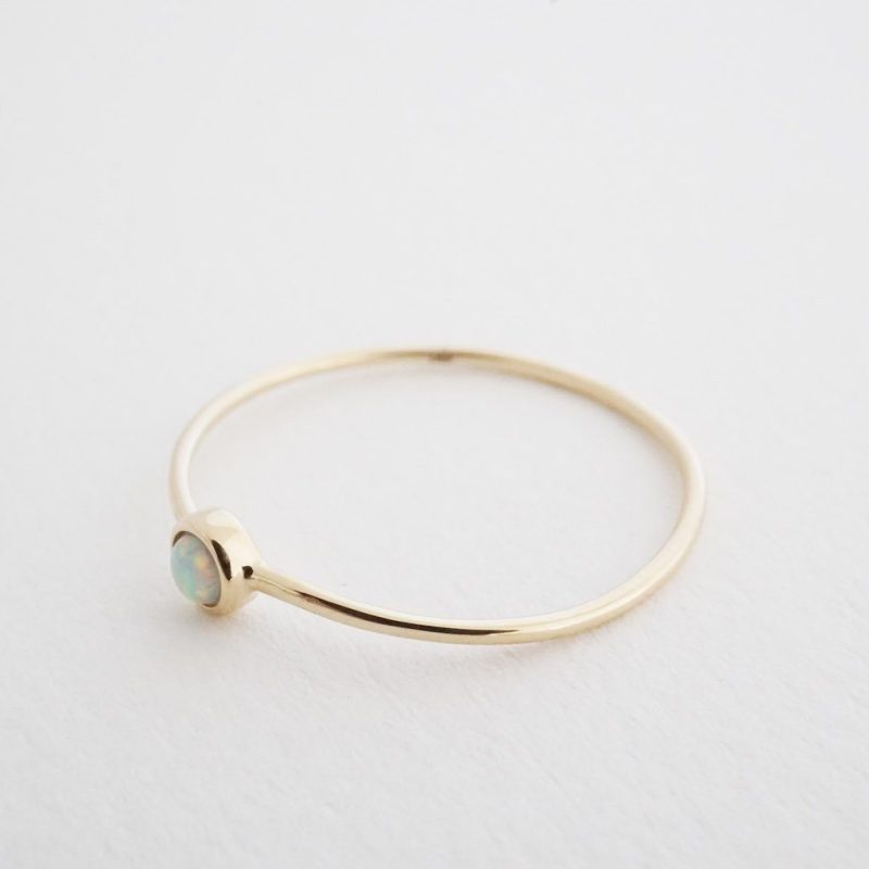 opal ring 14k gold 4