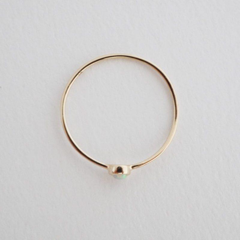 opal ring 14k gold 5