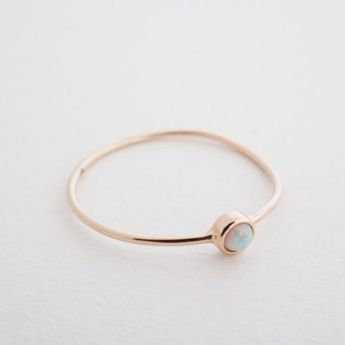 opal ring 14k rose 2