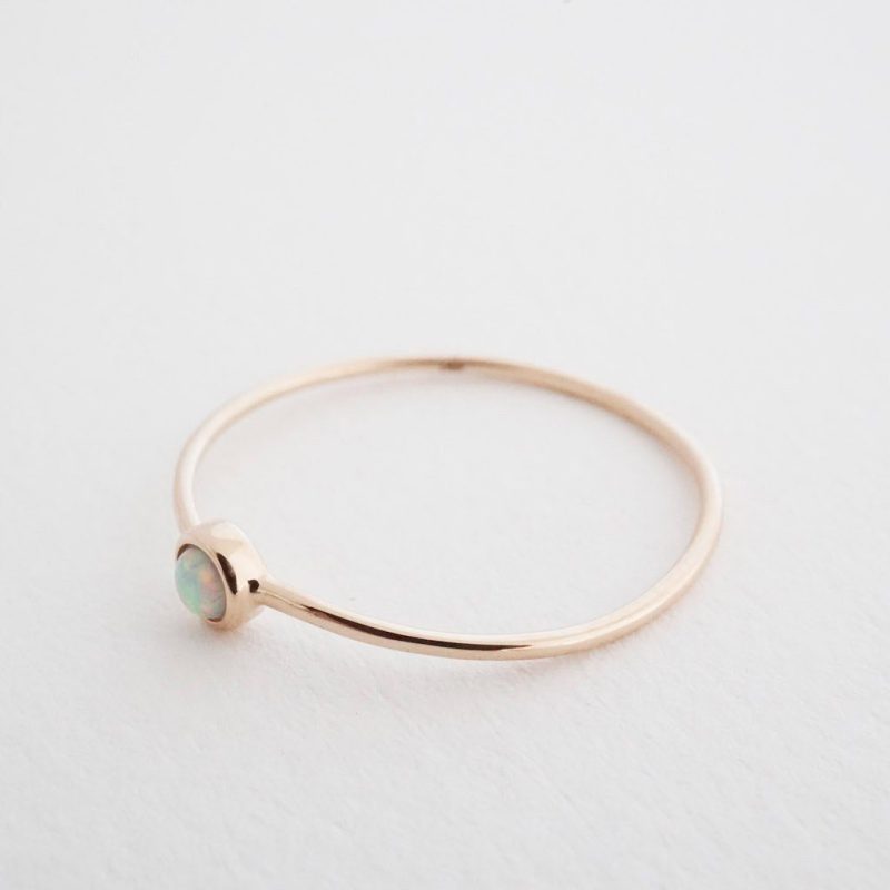 opal ring 14k rose 4