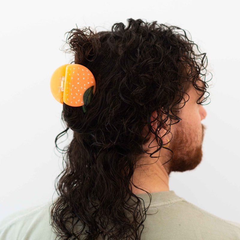 orange hair claw accessories jenny lemons 144426