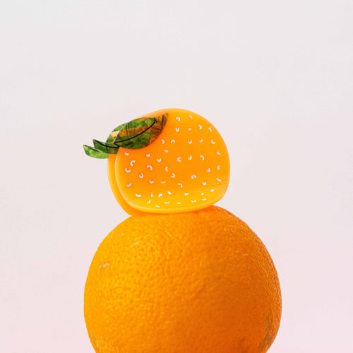 orange hair claw accessories jenny lemons 511202