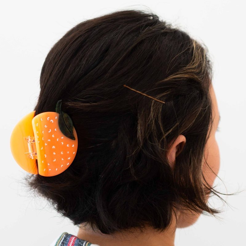 orange hair claw accessories jenny lemons 598329