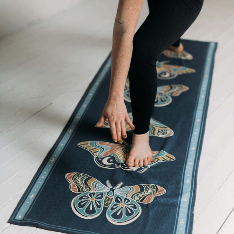 painted moth yoga travel towel trek light 7