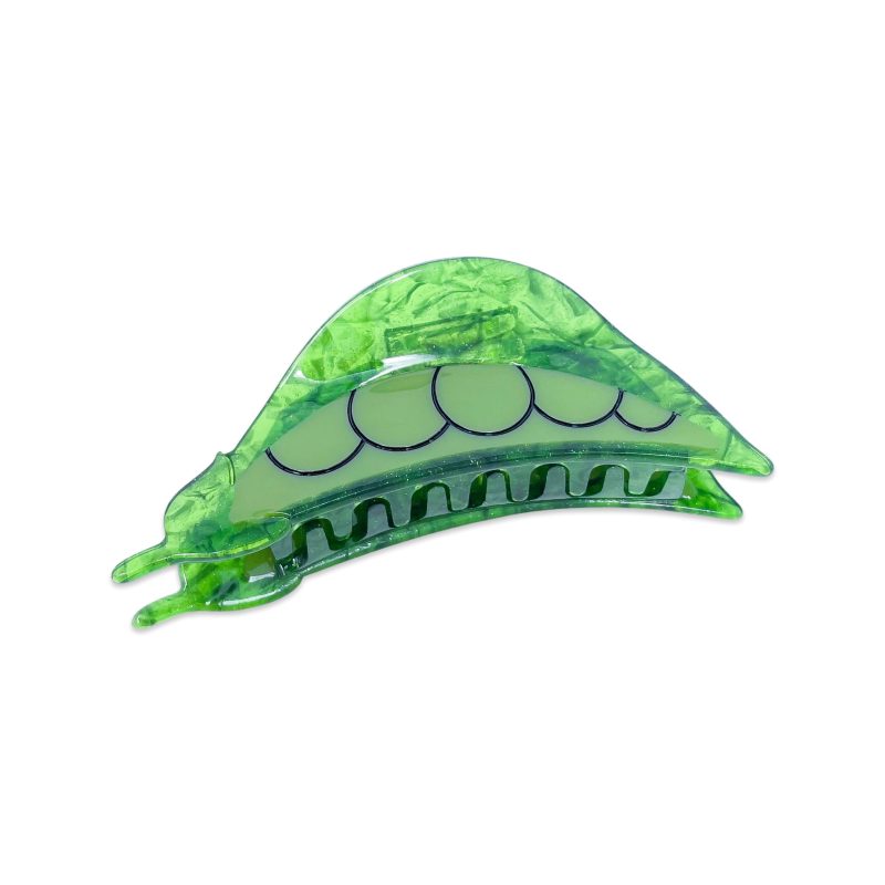 pea pod hair claw accessories jenny lemons 746454