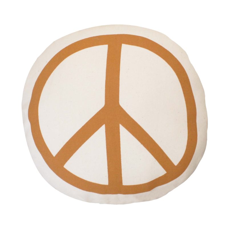 peacesignpillow natural