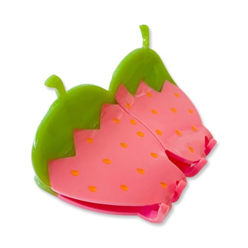 pink strawberry hair claw accessories jenny lemons 304369