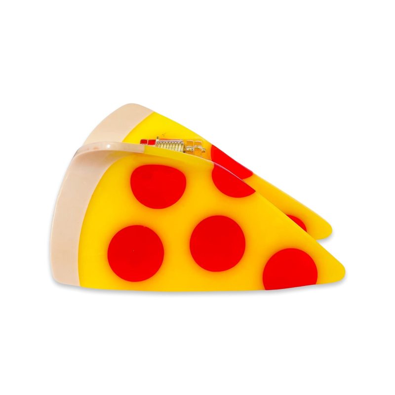 pizza hair claw accessories jenny lemons 170692