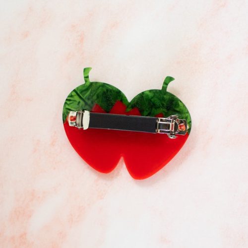 preorder strawberry french barrette accessories jenny lemons 391590