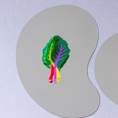 rainbow chard hair claw accessories jenny lemons 706146