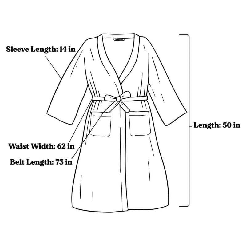 robe size chart trek light