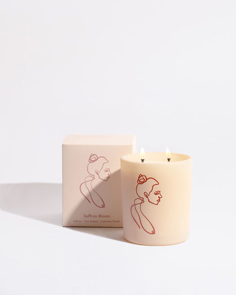 saffron bloom allison kunath artist edition candle brooklyn candle studio 932471