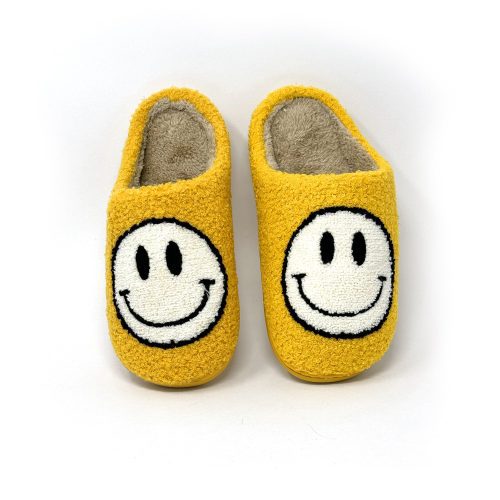 slippers Smiley Yellow01